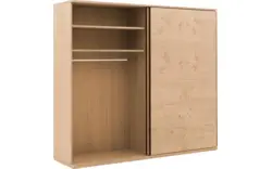 Goossens excellent kledingkast nature onbewerkt eiken - 8223452-02