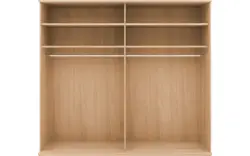 Goossens excellent kledingkast nature onbewerkt eiken - 8223452-02