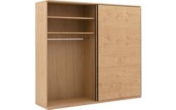 Goossens excellent kledingkast nature blank eiken - 8223453-02