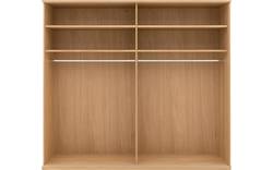 Goossens excellent kledingkast nature blank eiken - 8223453-02