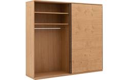 Goossens excellent kledingkast nature blank eiken - 8223454-02