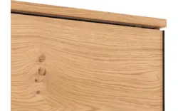 Goossens excellent kledingkast nature blank eiken - 8223454-02