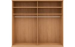 Goossens excellent kledingkast nature blank eiken - 8223454-02