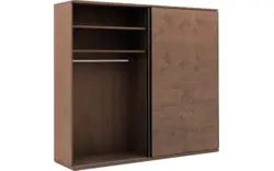 Goossens excellent kledingkast nature donker bruin eiken - 8223456-02