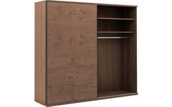 Goossens excellent kledingkast nature donker bruin eiken - 8223456-02