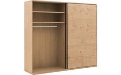 Goossens excellent kledingkast nature wit eiken - 8223458-02