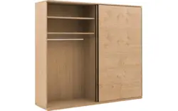 Goossens excellent kledingkast nature wit eiken - 8223458-02