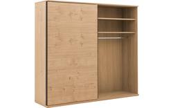 Goossens excellent kledingkast nature wit eiken - 8223458-02