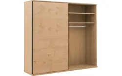 Goossens excellent kledingkast nature wit eiken - 8223458-02