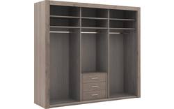 Goossens inzetladenblok duo grijs eiken - 8223508-04