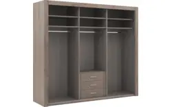Goossens inzetladenblok duo grijs eiken - 8223508-04