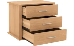 Goossens inzetladenblok duo blank eiken - 8223509-04