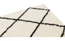 Goossens basic vloerkleed pip wit polypropyleen - 8223561-01