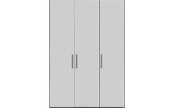 Goossens kledingkast easy storage ddk zwart hoogwaardig meubelplaat - 8223566-04