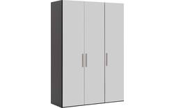Goossens kledingkast easy storage ddk zwart hoogwaardig meubelplaat - 8223566-04