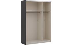 Goossens kledingkast easy storage ddk zwart hoogwaardig meubelplaat - 8223566-08