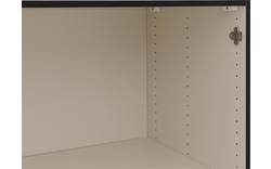 Goossens kledingkast easy storage ddk zwart hoogwaardig meubelplaat - 8223566-06