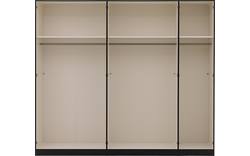 Goossens kledingkast easy storage ddk zwart hoogwaardig meubelplaat - 8223568-06