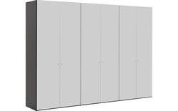Goossens kledingkast easy storage ddk zwart hoogwaardig meubelplaat - 8223569-05