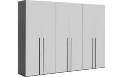 Goossens kledingkast easy storage ddk zwart hoogwaardig meubelplaat - 8223569-06