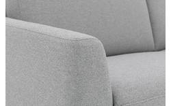Goossens zitbank dallas grijs stof - 8223594-01