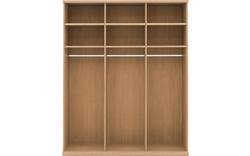 Goossens excellent kledingkast wood onbewerkt eiken - 8223622-01