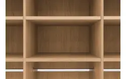 Goossens excellent kledingkast wood onbewerkt eiken - 8223622-01