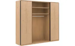 Goossens excellent kledingkast wood onbewerkt eiken - 8223623-01