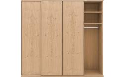 Goossens excellent kledingkast wood onbewerkt eiken - 8223623-01