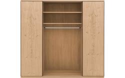 Goossens excellent kledingkast wood onbewerkt eiken - 8223623-01