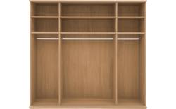Goossens excellent kledingkast wood onbewerkt eiken - 8223623-01
