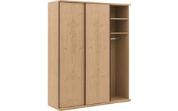 Goossens excellent kledingkast wood wit eiken - 8223624-01