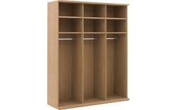 Goossens excellent kledingkast wood wit eiken - 8223624-05