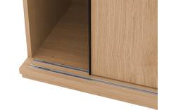 Goossens excellent kledingkast wood wit eiken - 8223624-01