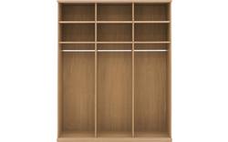 Goossens excellent kledingkast wood wit eiken - 8223624-01