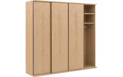 Goossens excellent kledingkast wood wit eiken - 8223625-01