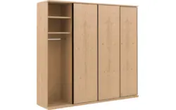 Goossens excellent kledingkast wood wit eiken - 8223625-01