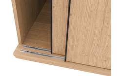 Goossens excellent kledingkast wood wit eiken - 8223625-01