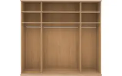 Goossens excellent kledingkast wood wit eiken - 8223625-01