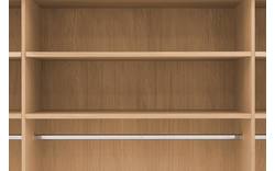 Goossens excellent kledingkast wood wit eiken - 8223625-01
