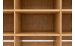 Goossens excellent kledingkast wood blank eiken - 8223626-01