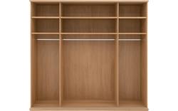 Goossens excellent kledingkast wood blank eiken - 8223627-01