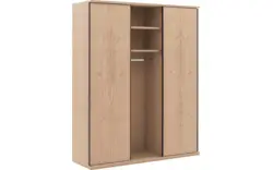 Goossens excellent kledingkast wood wit eiken - 8223628-01