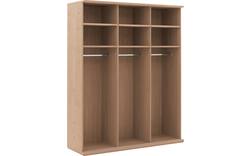 Goossens excellent kledingkast wood wit eiken - 8223628-05