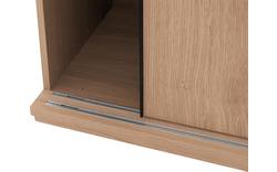 Goossens excellent kledingkast wood wit eiken - 8223628-01