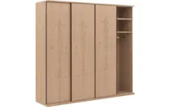 Goossens excellent kledingkast wood wit eiken - 8223629-01