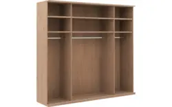 Goossens excellent kledingkast wood wit eiken - 8223629-01