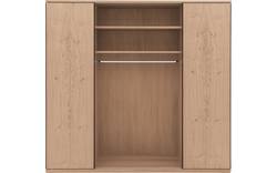Goossens excellent kledingkast wood wit eiken - 8223629-01