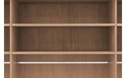 Goossens excellent kledingkast wood wit eiken - 8223629-01
