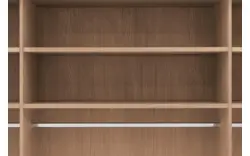 Goossens excellent kledingkast wood wit eiken - 8223629-01
